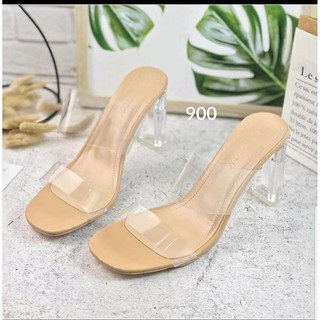  Sandal  Wanita Heels Kaca  Premium Milana SDH192 Shopee 