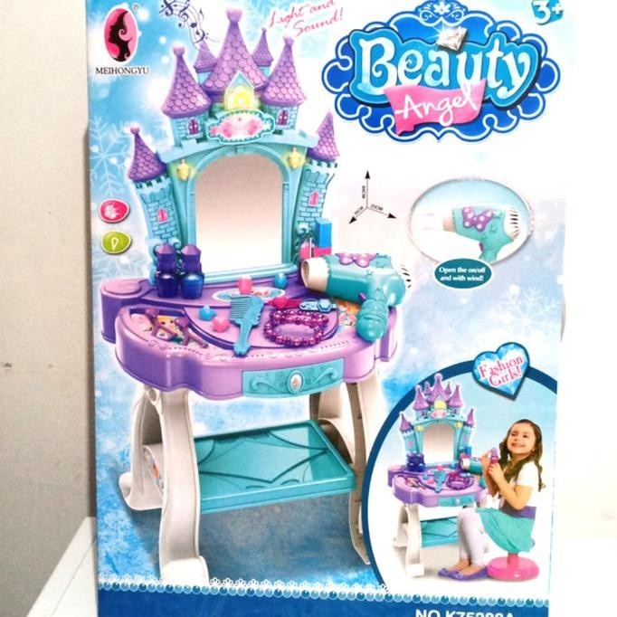 Mainan anak perempuan meja rias beauty angel