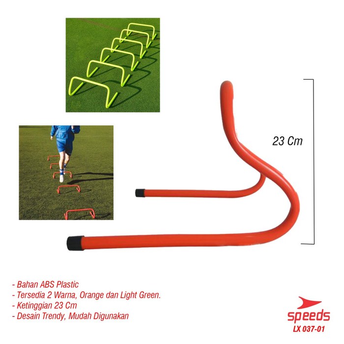 Hurdle Alat Melatih Reflek Lompatan Latih Sepak Bola Dewasa isi 5 Pcs