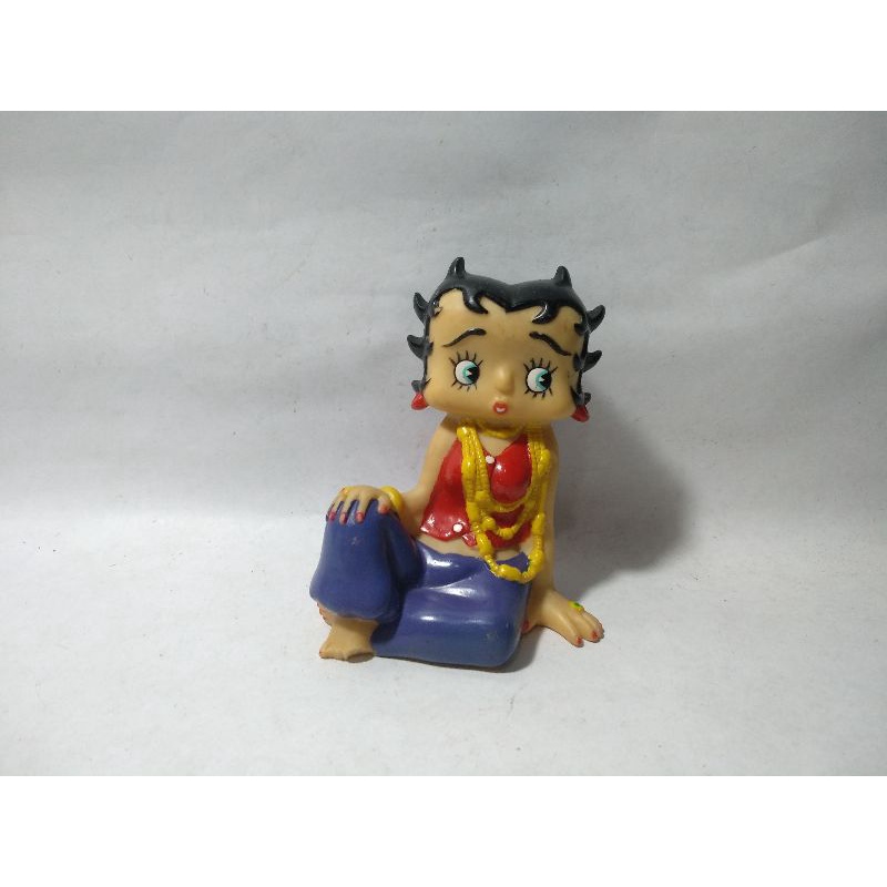 Celengan Betty Boop Crazy Rich Coin Bank Saving Safe Safety Money Jar Box Secret Chamber Storage Jad