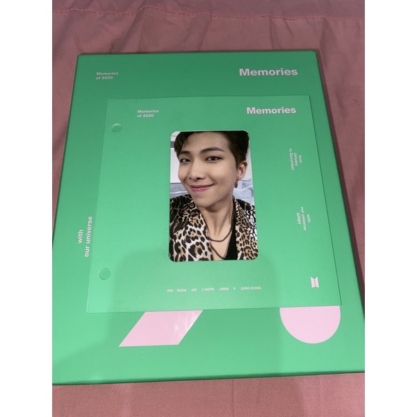 Bluray Memories 2020 Fullset Unsealed PC RM Namjoon Photocard BTS