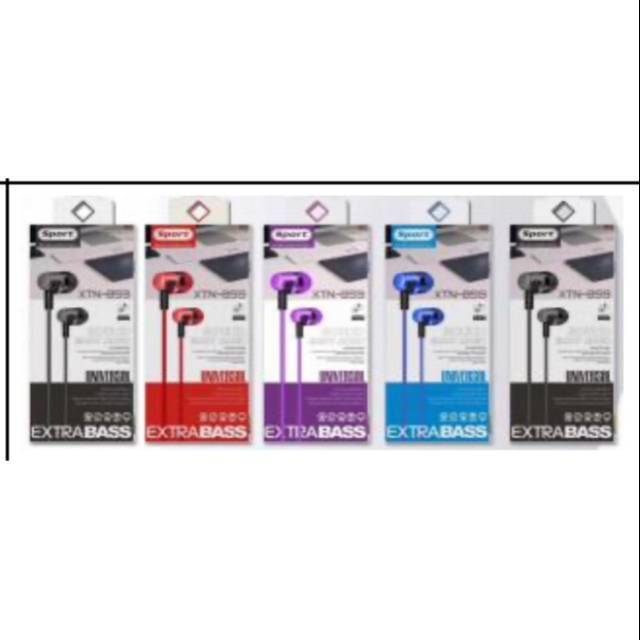 (TWS) Headset Earphones Hands-free Sound Quality X-tra Bass XTN-859