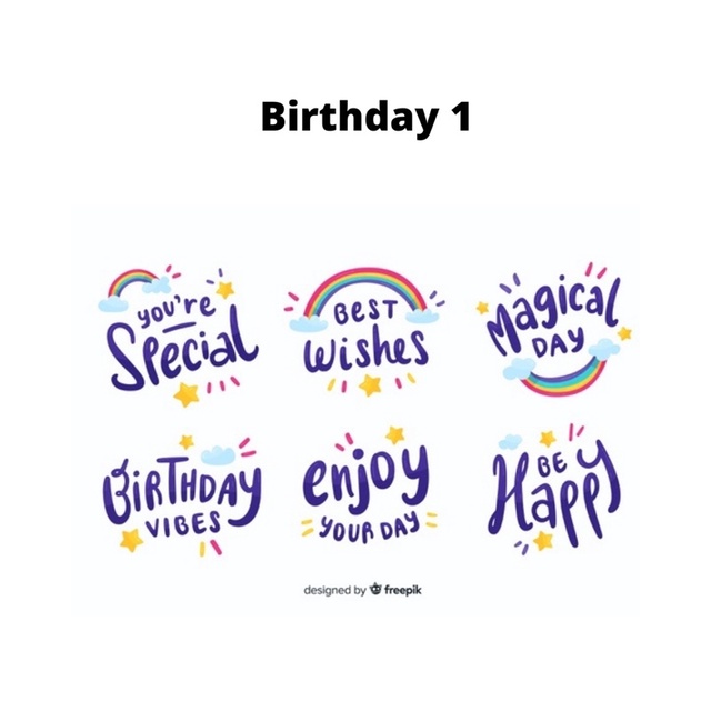 

Sticker Birthday Stiker Ulang Tahun Stiker Ultah Aesthetic Tumblr Murah