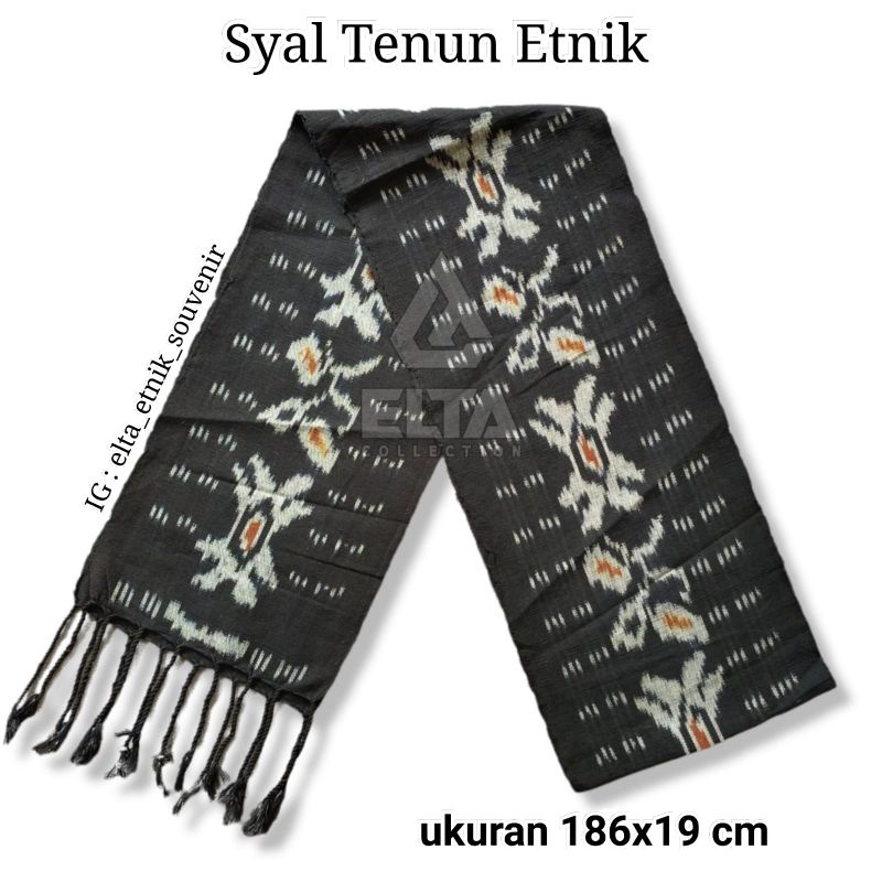 Syal tenun etnik motif Rote NTT
