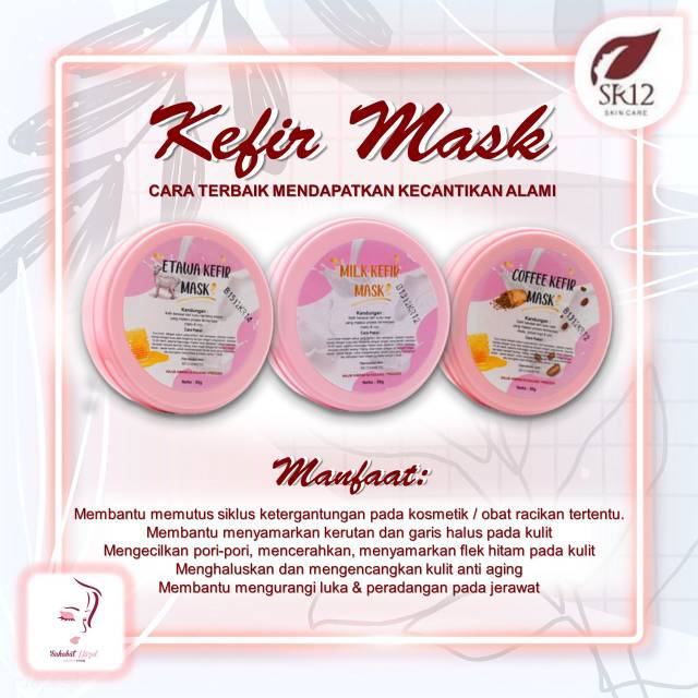 MASKER KEFIR / MASKER KEFIR SR12 / MASKER GLOWING