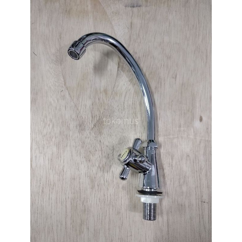 KERAN/KRAN DAPUR ANGSA/KRAN CUCI PIRING KERAN SINK STAINLESS STANLIS MAVE