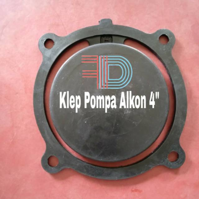 Klep Pompa Air 4 inch Alkon WP40 Klep Karet Tabok type 40