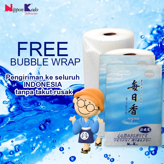 Dupa Jepang Wangi Aromaterapi Nippon Kodo Mainichi-Koh Aqua Large