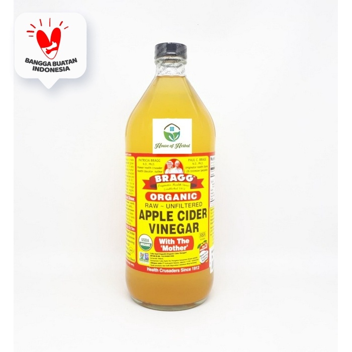 

Jual Bragg Apple Cider Vinegar ( Cuka Apel) 32 Oz 896 Ml