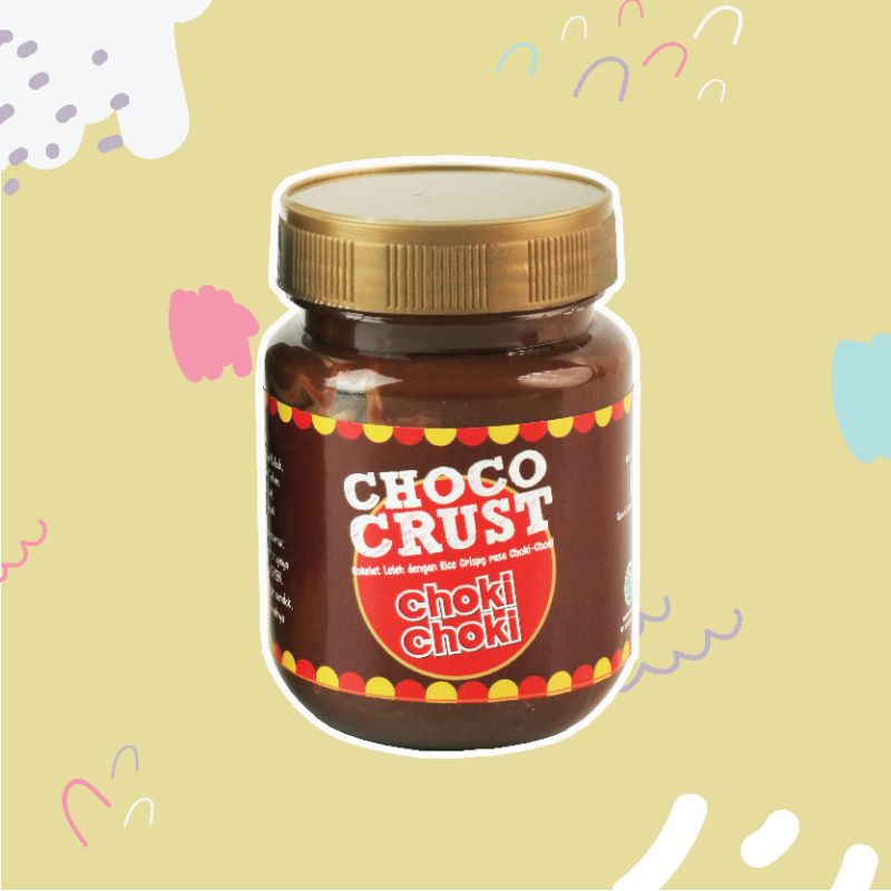 

choco crust jar plastik variant choki-choki