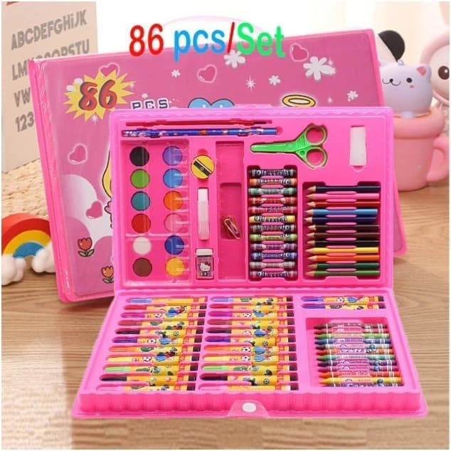 

Mantap Paket Alat Melukis Paket Alat Mewarnai Coloring Painting Set Gilaa!!!