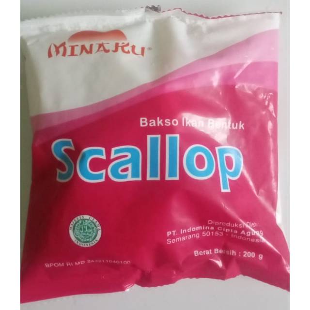 

Minaku Bakso Ikan Bentuk Scallop