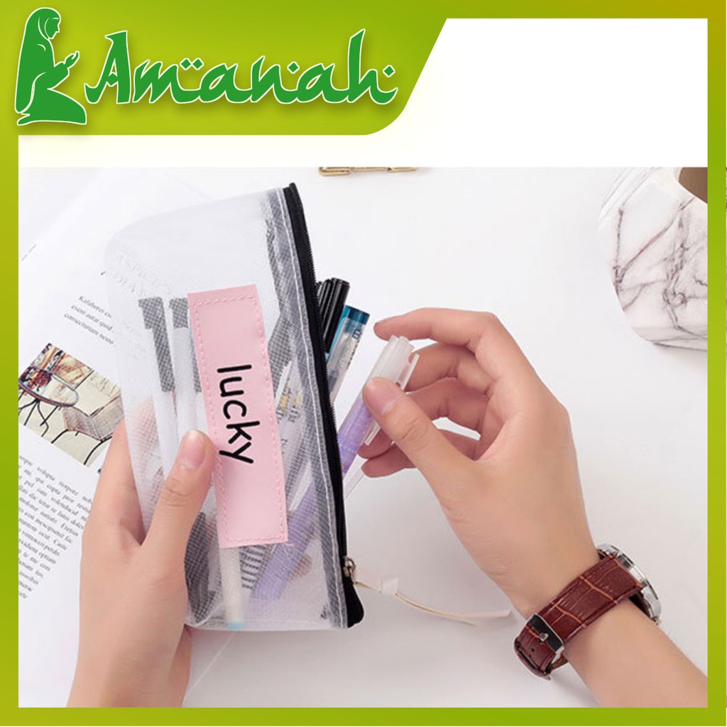 AS807 Kotak Pensil Tempat Pensil Motif Lucu / Pencil Case Sekolah