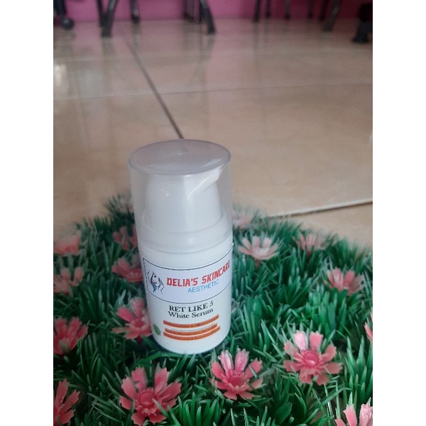 serum Dfa RET LIKE 5 white serum ( memutihkan dan mengurangi flek ).
