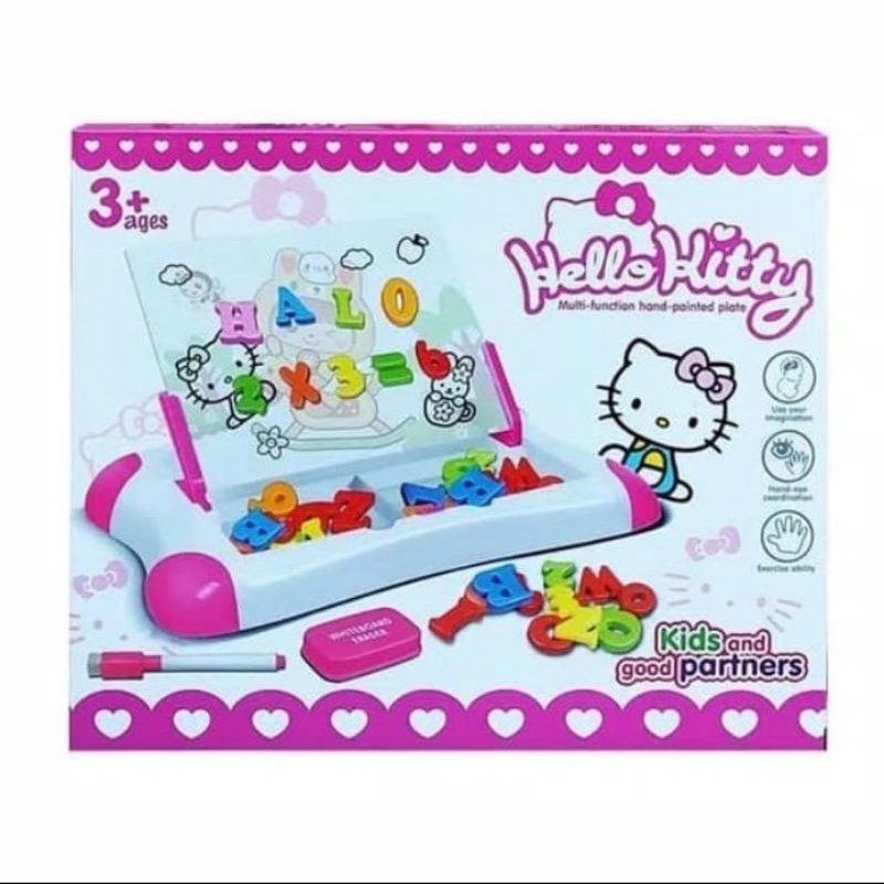 

mainan drawing board papan tulis hello kitty