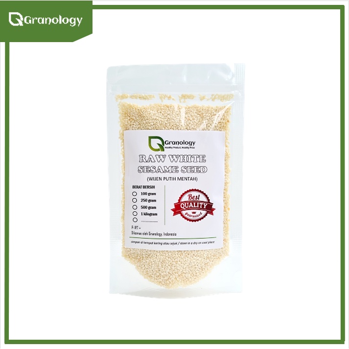 Wijen Putih / White Sesame Seed (100 gram) by Granology