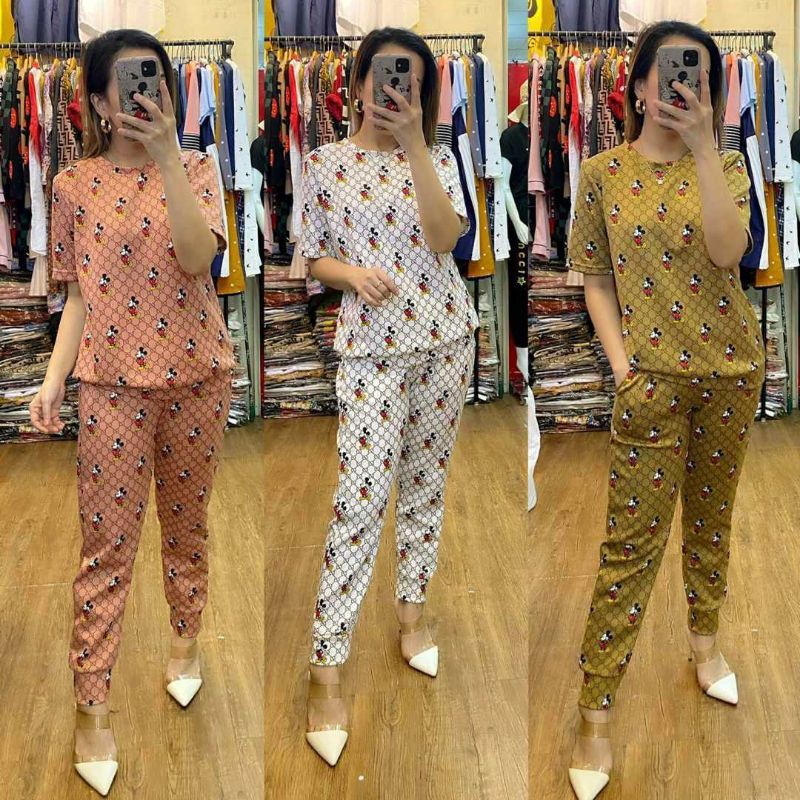 Set celana scuba premium ld 100-110