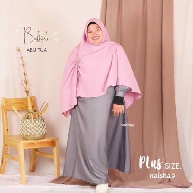 Naisha Hijrah Gamis Plus Size
