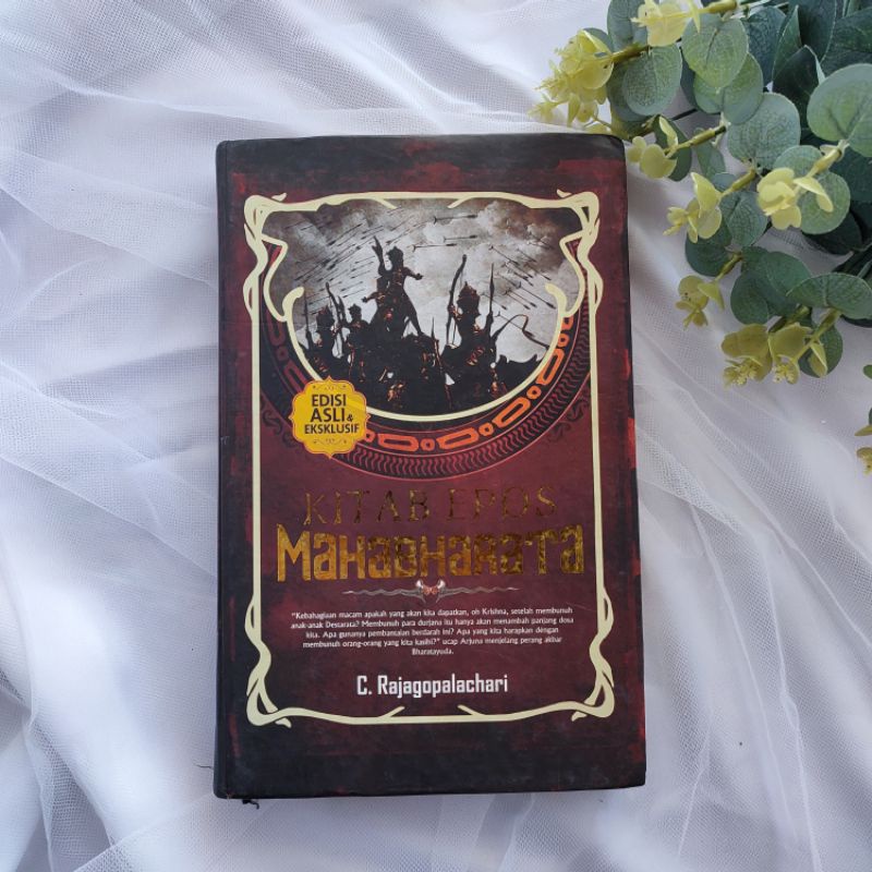 [Preloved] Kitab Epos Mahabharata by C. Rajagopalachari