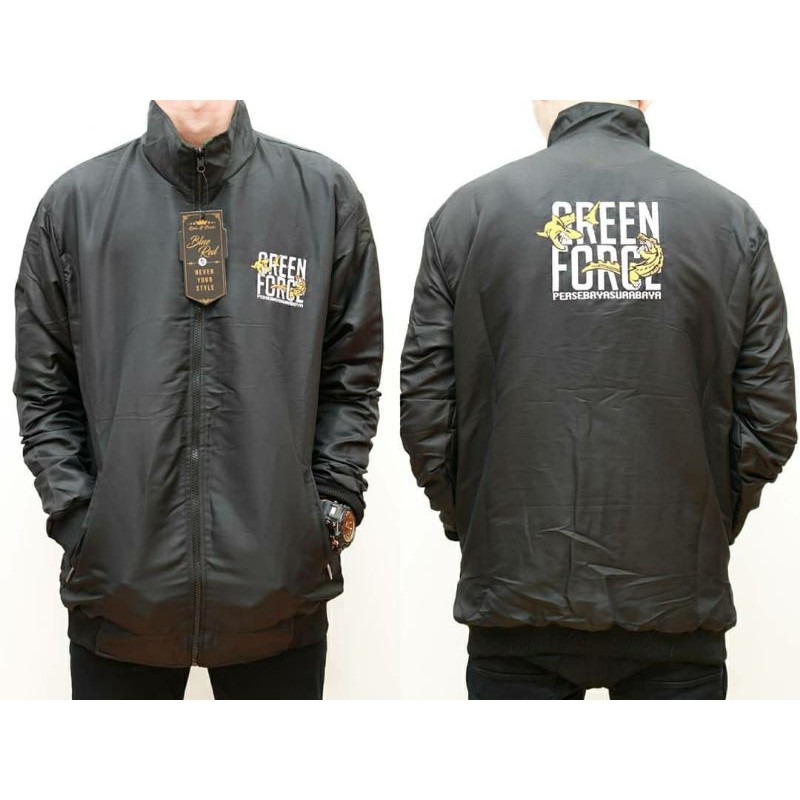 Jaket Persebaya Surabaya Bolak Balik Full Bordir Pemium