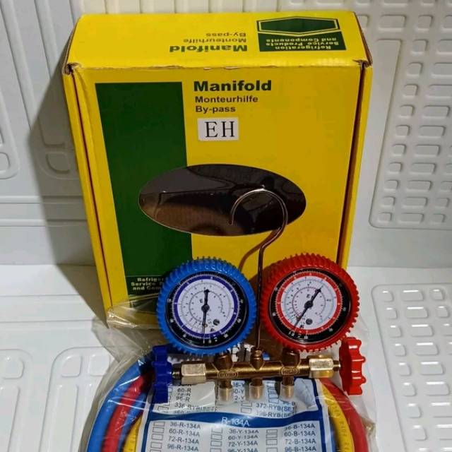 Manifold Double Multi R22 R32 R410