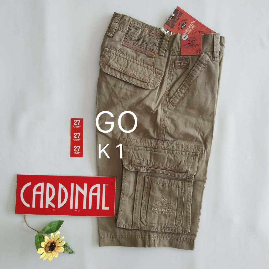 gof 27-28 KPL CARDINAL KEMPOL CASUAL Celana Pendek Cowok Celana Kempol Fashion Pria Brand Kekinian