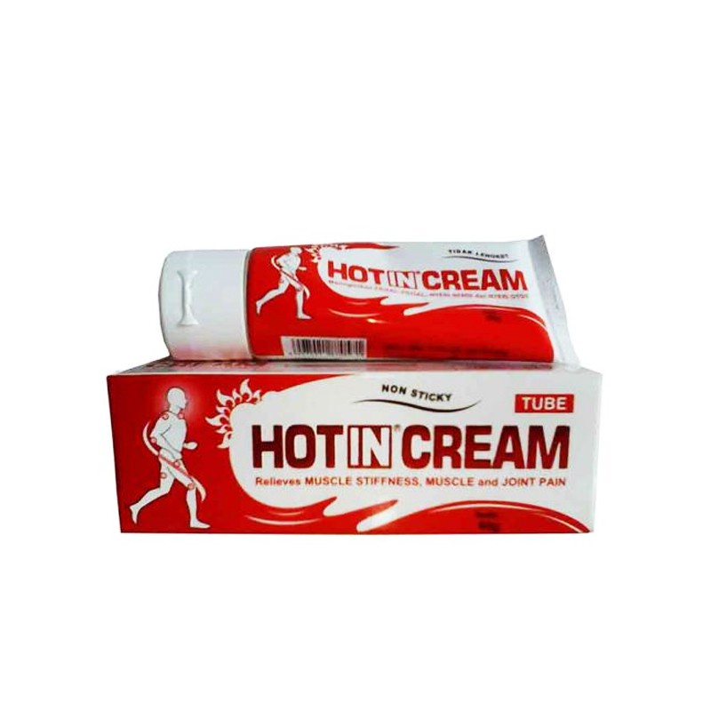 HOT IN CREAM TUBE 60G - Krim Salep Pegal Linu Otot