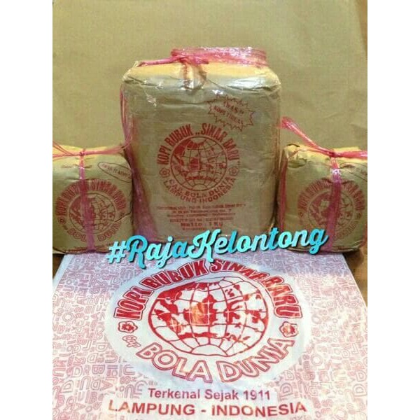 

Kopi Lampung bubuk Sinar Baru Bola Dunia 1KG 1000 kemasan kertas kopi - kkp351