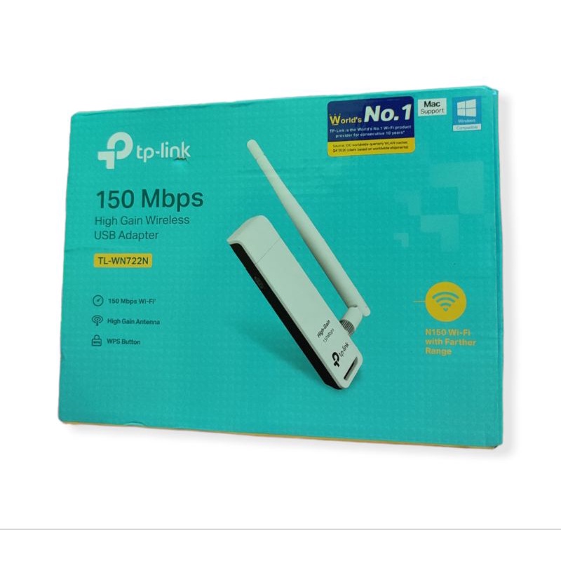 Jual TP-Link 150 Mbps Wireless No. 1 USB Adapter | Shopee Indonesia