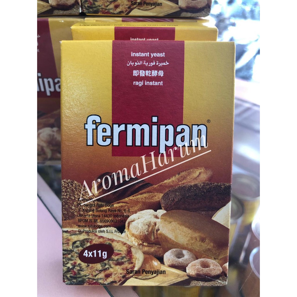 

Ragi Fermipan Box isi 4 x 11 gr