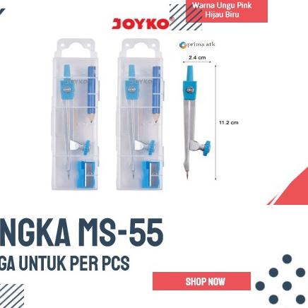 

8.8 Promo >> PROMO Jangka Joyko MS-55 (set)