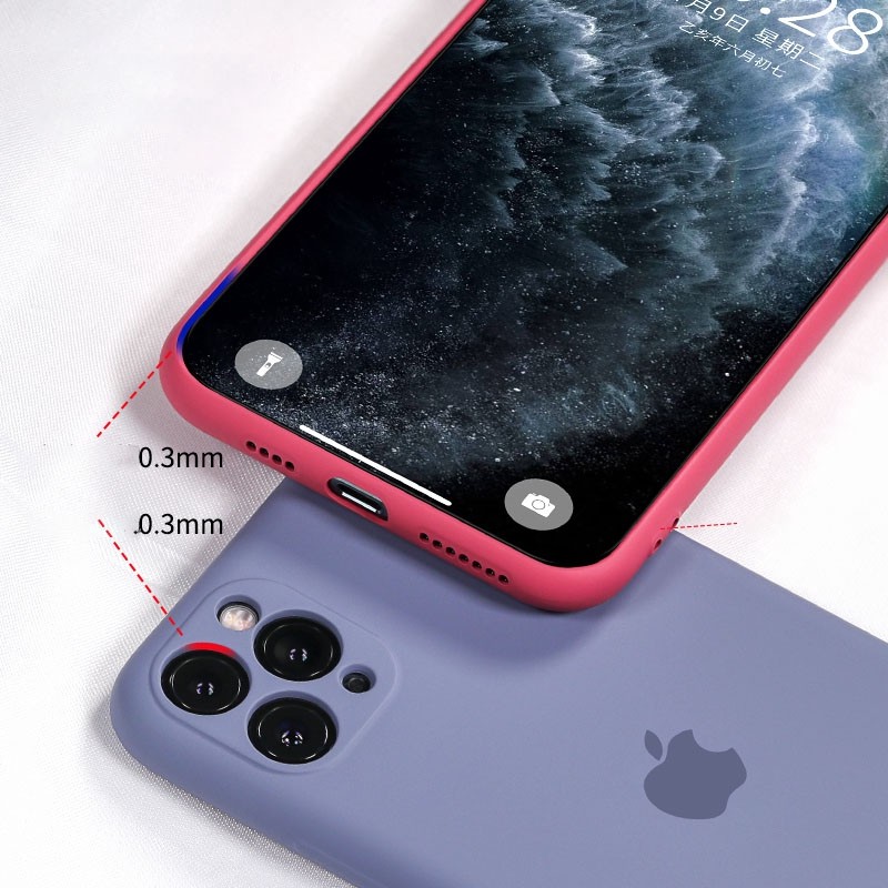 Case Pelindung Lensa Kamera Bahan Silikon Untuk iPhone 11 Pro Max