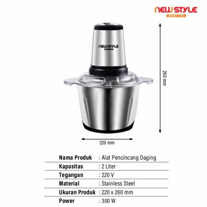 HM-new style  Blender Daging X01 Mesin Penggiling Daging/sayur