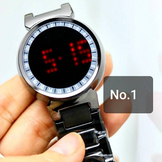 JAM  TANGAN DIGITAL WANITA LOUIS VUITTON LV003