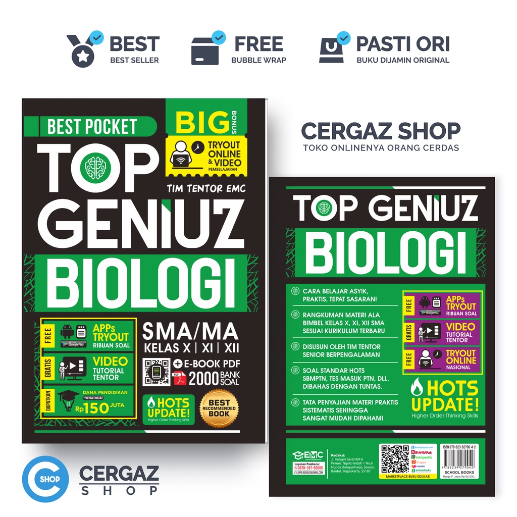 TOP GENIUZ BIOLOGI SMA