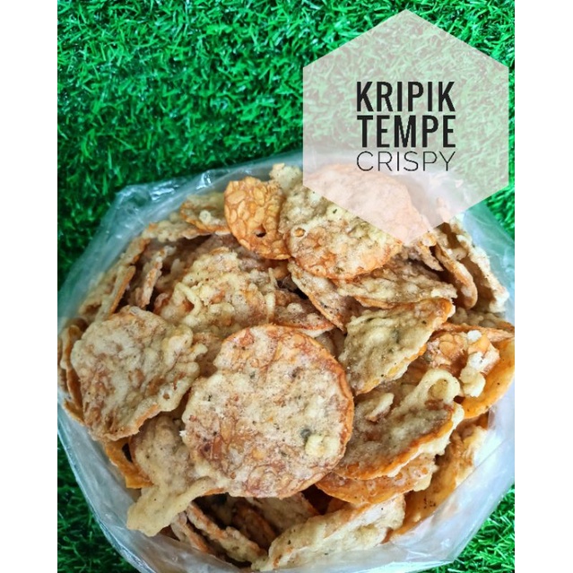 

KRIPIK TEMPE CRISPY / TEMPE TEPUNG PEYEK KEMASAN 250GR