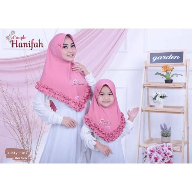 ABIKA HIJAB - BERGO HANIFAH COUPLE - BERGO INSTAN MODIS - JILBAB KEKINIAN
