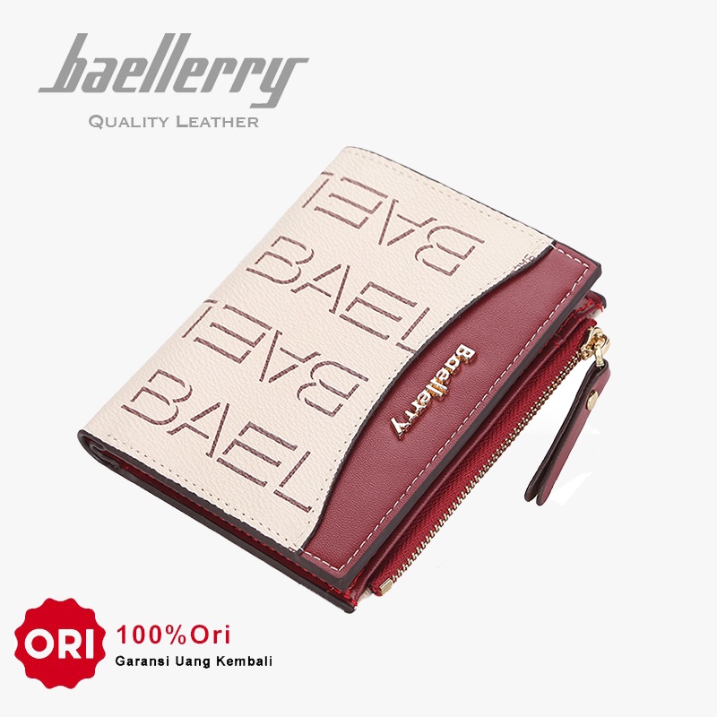 BAELLERRY N2505 Dompet Wanita Kecil Bahan Kulit PU Leather Premium WATCHKITE WKOS