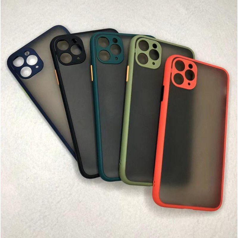 IPHONE 11/11 PRO/11 PRO MAX Case matte colored Dove pelindung camera