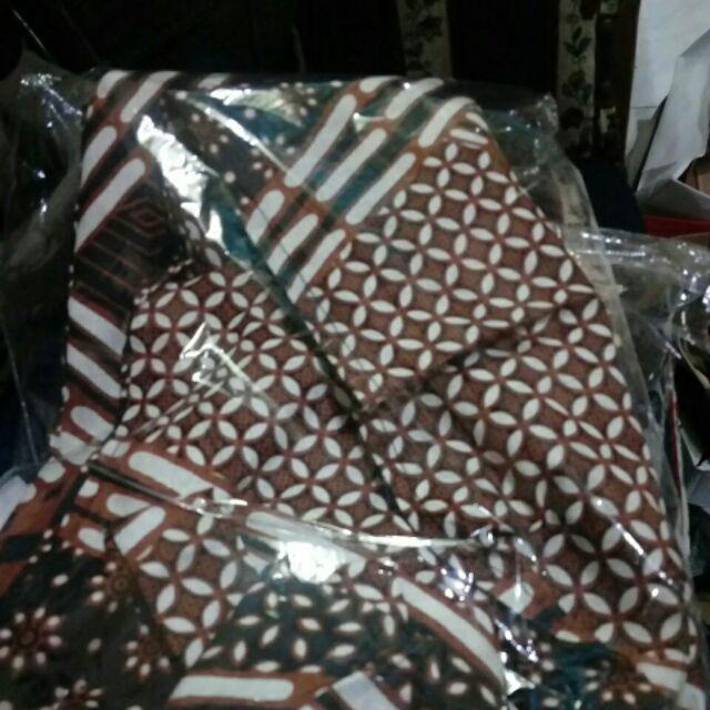 Maura Couple - Sania Ruffle Batik Couple Ori Ndoro Jowi Garansi Termurah Shopee - Kebaya Modern 2564