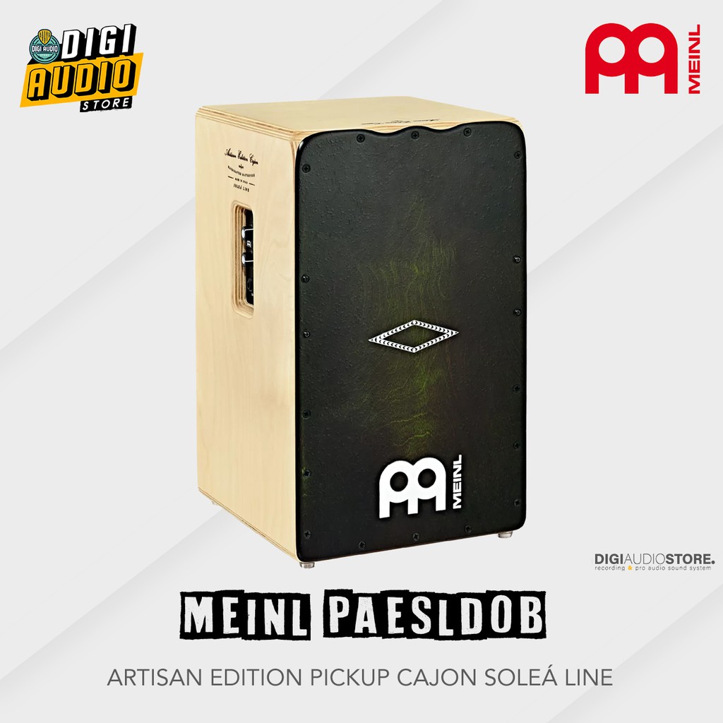 Cajon Meinl PAESLDOB - Kahon Akustik Elektrik with Volume & Tone Control - Perkusi