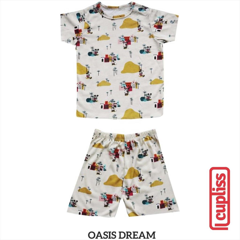 Oasis Dream Little Palmerhaus Disney Shoulder Button Short Sleeve