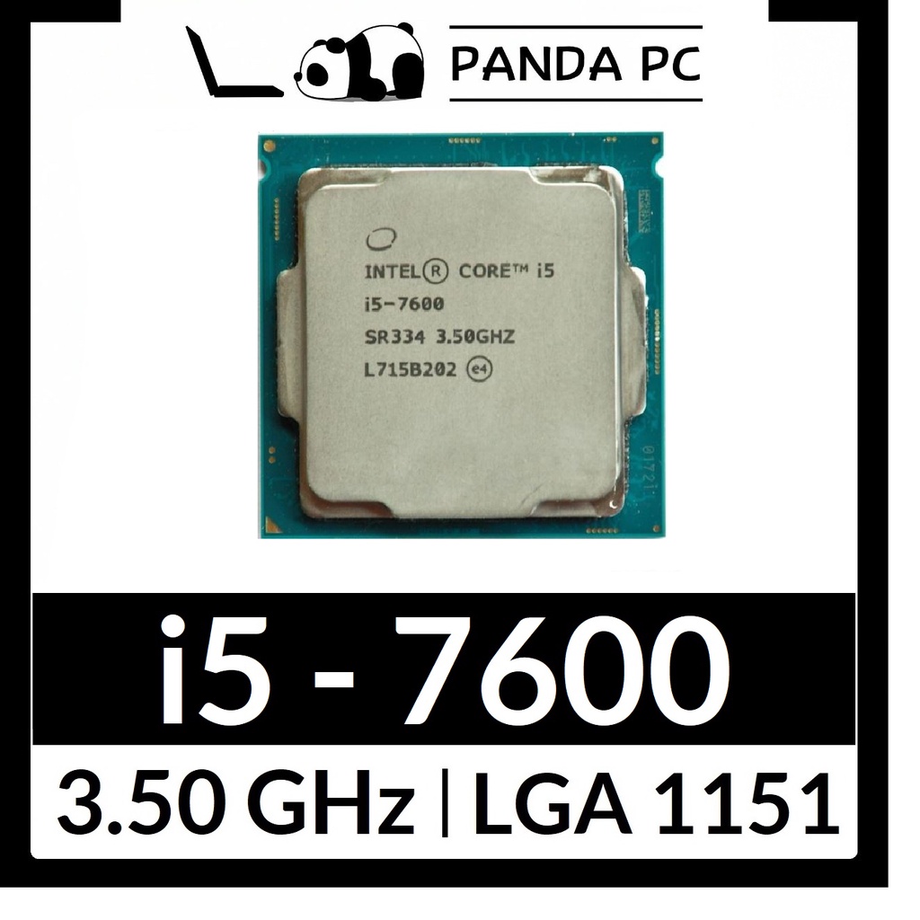 Processor Intel Core i5 7600 Socket 1151 Tray 7th Gen Kaby Lake