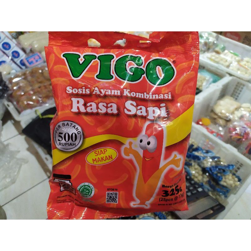 

SOSIS VIGO KEMASAN SIAP MAKAN - RASA SAPI