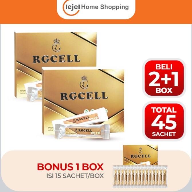 RG CELL Minuman Peptide 100% Suplemen Teknologi Jepang - Lejel Lc