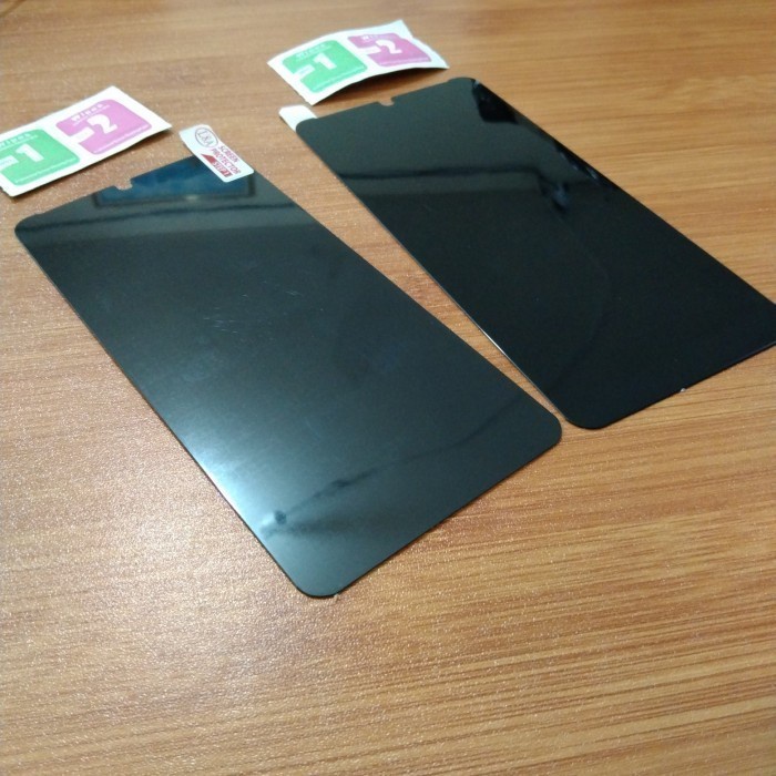 REDMI S2/NOTE 5 PRO/7/NOTE 7/NOTE 6 PRO/8/NOTE 8/8A/8A PRO Tempered Glass Anti SPY Hitam