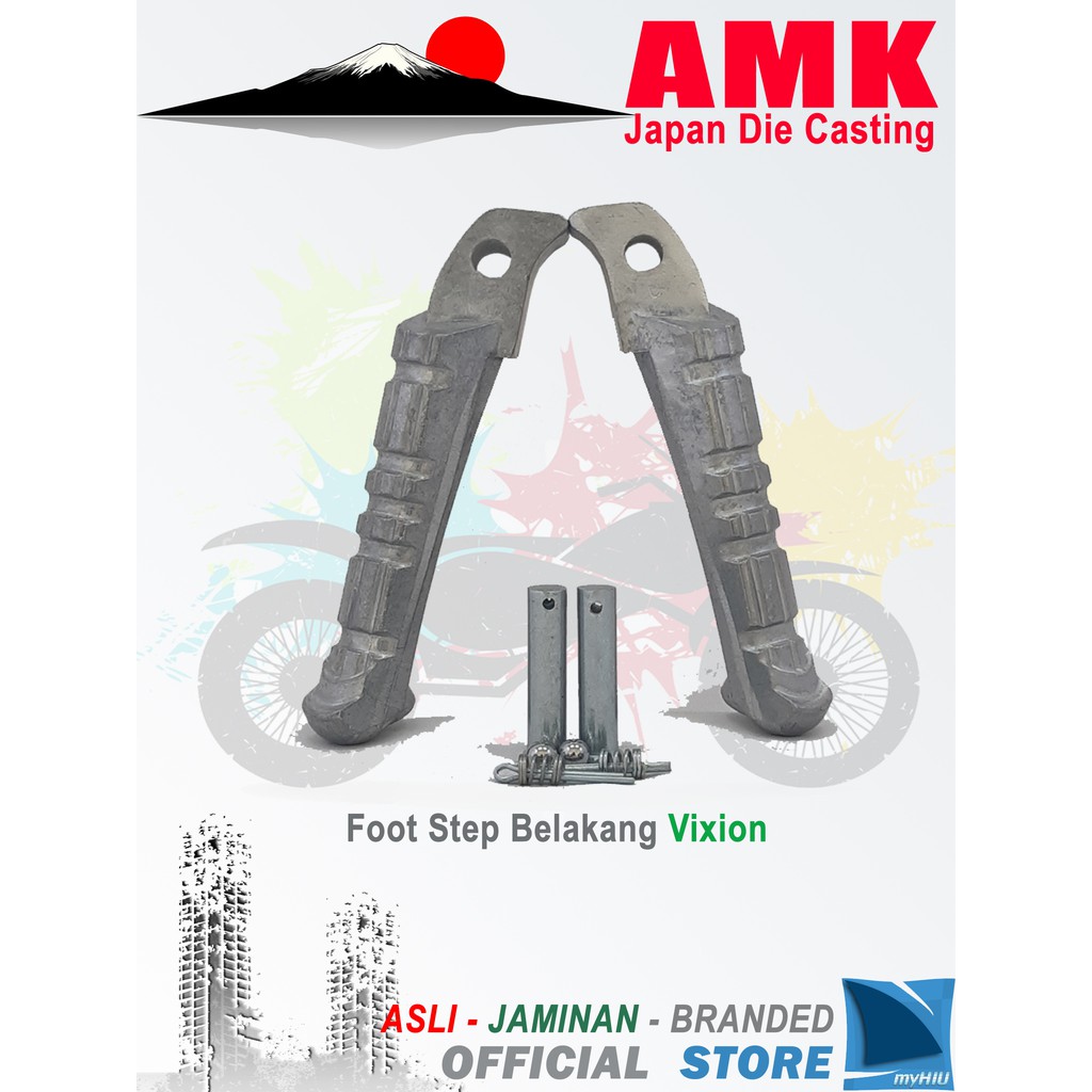 Injakan Kaki Yamaha Vixion - Rear Footstep D04 AMK