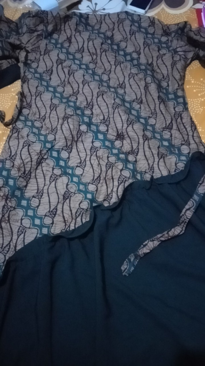 Gamis Batik Modern, Manggar, Padi, Sekar, Cantik, Kubis, Kipas, Bunga