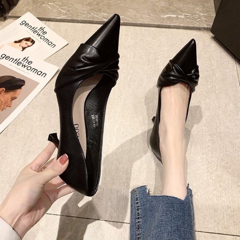 ( AMOUR ) High Heels Wanita Import Fashion / Sepatu Wanita Heels Kerja T-100