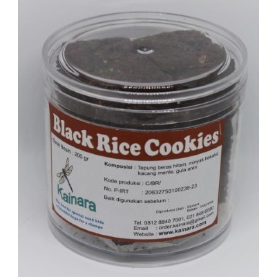 

Kainara Sehat. Kue Kering-Cashew Black Rice Cookies/Kue Sehat/ Cookies Sehat.